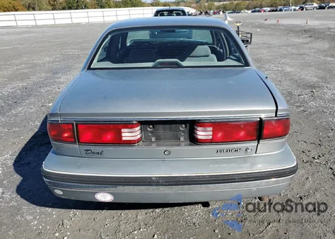 1993 Buick Lesabre Custom из США, поврежденный, VIN 1G4HP53L3PH496307